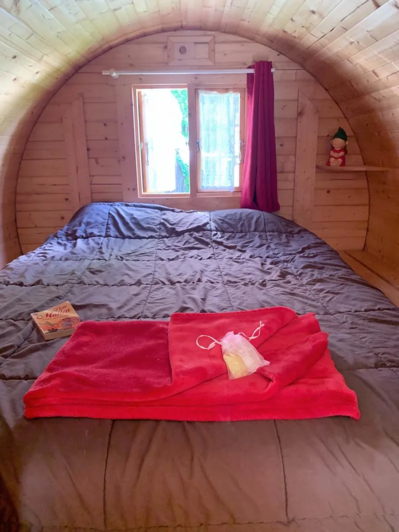 Barrel - 1 Lit Double - Sans Eau Courante (Ni Wc, Ni Douche, Ni Kitchenette)