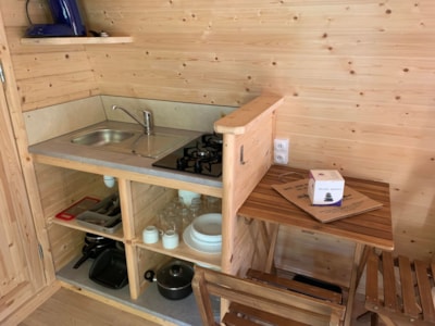 Pod - 1 double bed - with WC and bathroom — 4