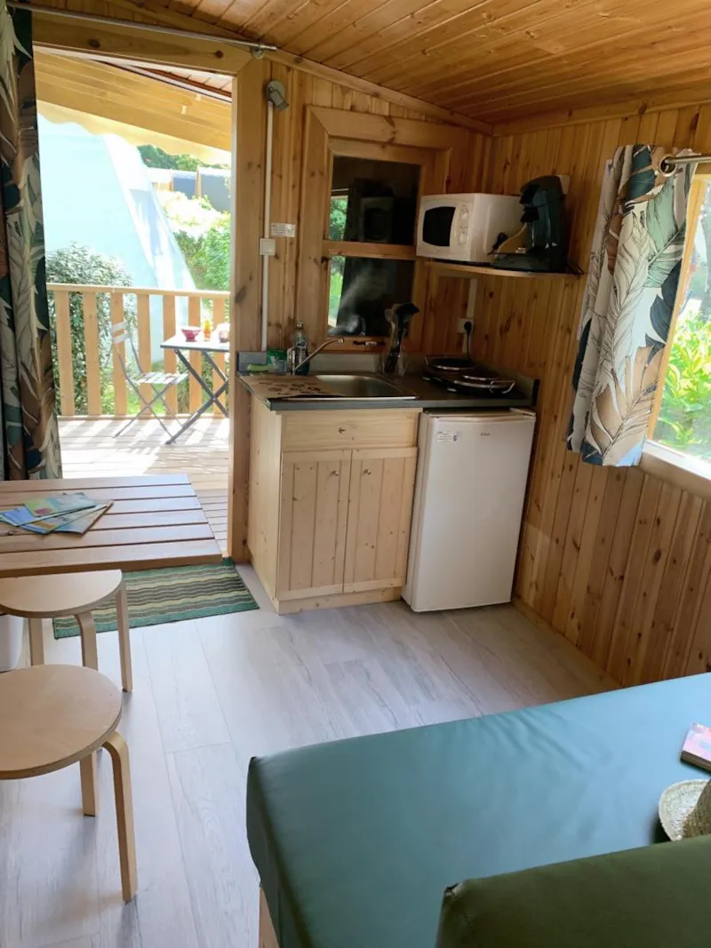 Cabane Cube - 1 Lit Double - Avec Wc Et Sdb