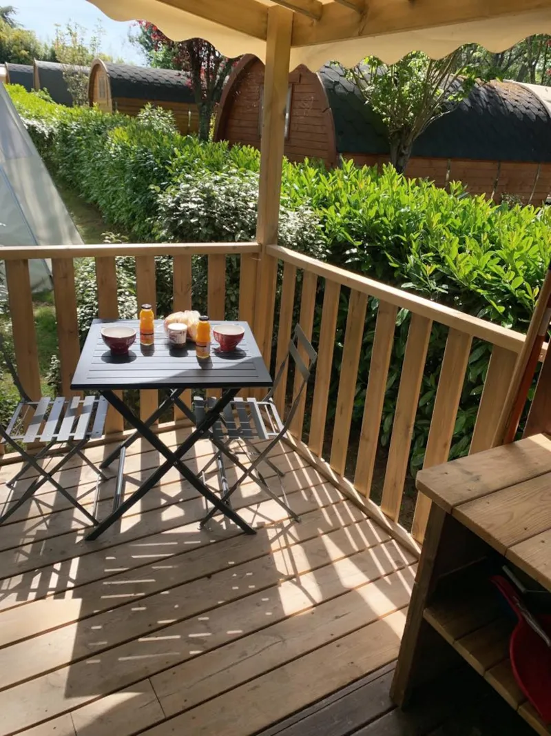 Cabane Cube - 1 Lit Double - Avec Wc Et Sdb