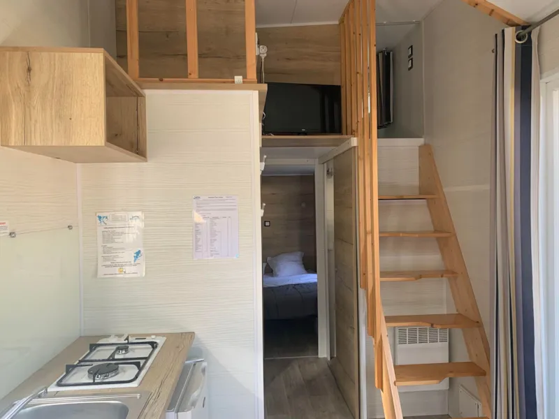 Tiny - 1 Chambre Et 2 Lits Simples En Mezzanine - Avec Wc Et Sdb