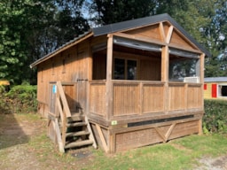Accommodation - Hut 4/6 Persons 2 Bedrooms + 1 Convertible In The Living Room - Camping L'Étang du Pays Blanc