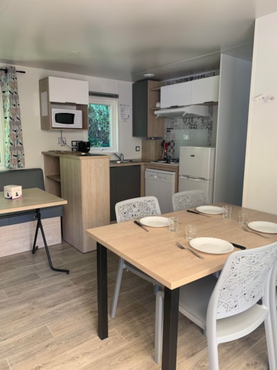 Mobil-home BIEN ETRE - 4 bedrooms with dishwasher and private Spa - SATURDAY — 4