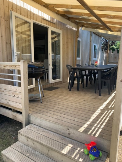 Mobil-home BIEN ETRE - 4 bedrooms with dishwasher and private Spa - SATURDAY — 3