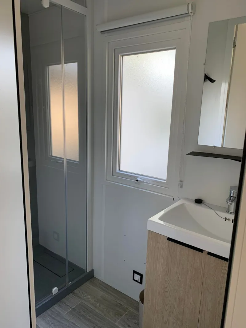 Mobil-Home Confort - 2 Chambre (+ 1 Convertible) - Terrasse Couverte - Nuitee