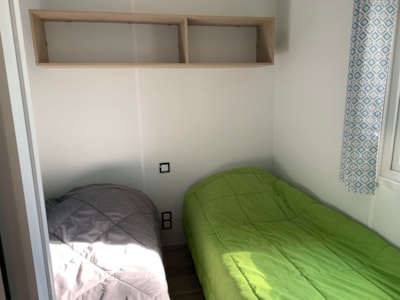 CONFORT mobil-home 2 bedrooms (+ 1 convertible) - sheltered terrace (per night) — 5