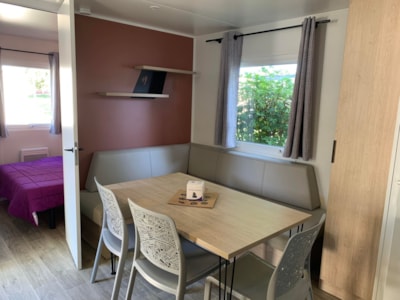 Mobile home - 3 bedrooms (+ 1 convertible) - Covered terrace - overnight stay — 3
