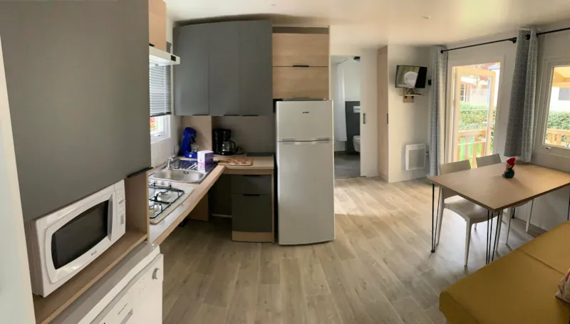 Mobil-Home Luxe Pmr 2 Chambres (+ 1 Convertible) Avec Lave Vaisselle - Samedi
