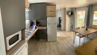 Mobil-home LUXE PMR - 2 bedrooms (+ 1 convertible) with dishwasher - SATURDAY — 8