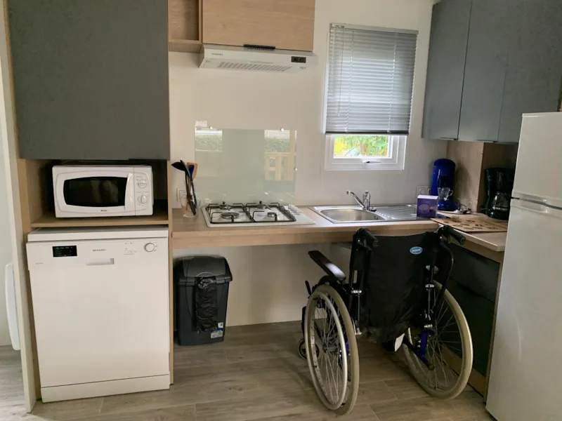 Mobil-Home Luxe Pmr 2 Chambres (+ 1 Convertible) Avec Lave Vaisselle - Samedi