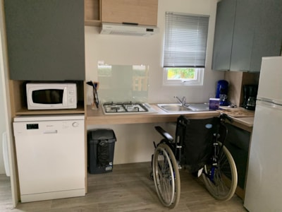 Mobil-home LUXE PMR - 2 bedrooms (+ 1 convertible) with dishwasher - SATURDAY — 7