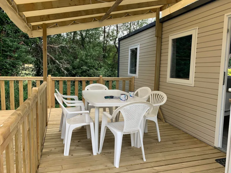 Mobil-Home Luxe Pmr 2 Chambres (+ 1 Convertible) Avec Lave Vaisselle - Samedi