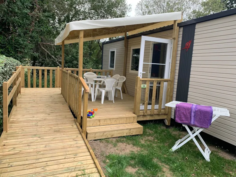 Mobil-Home Luxe Pmr 2 Chambres (+ 1 Convertible) Avec Lave Vaisselle - Samedi