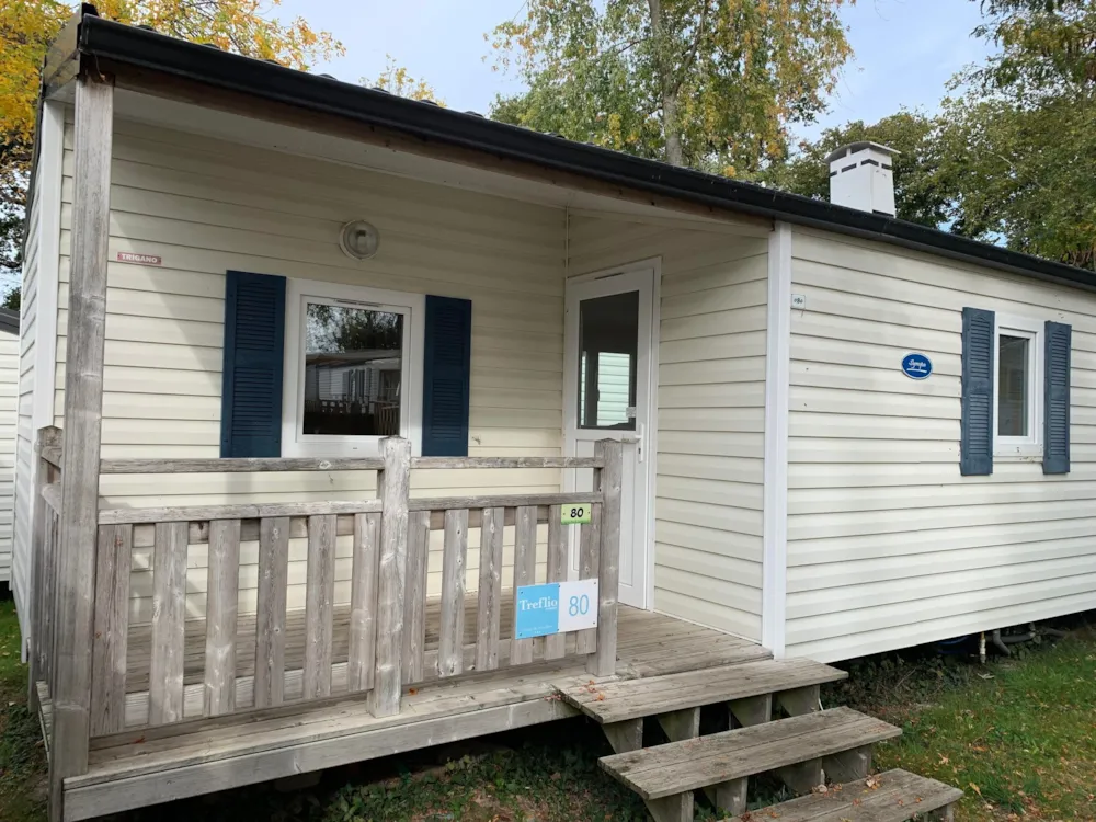 Location - Mobil-Home - 2 Chambres (Nuitée) - Camping L'Étang du Pays Blanc