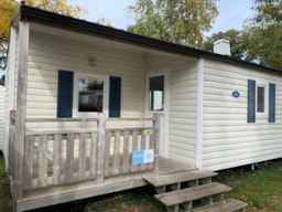 Location - Mobil-Home 4 Pers. Nuitée  - 2 Chambres - Camping L'Étang du Pays Blanc