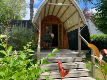 Mietunterkunft - Pod - 1 Doppelbett - Mit Wc Und Badezimmer - Camping L'Étang du Pays Blanc