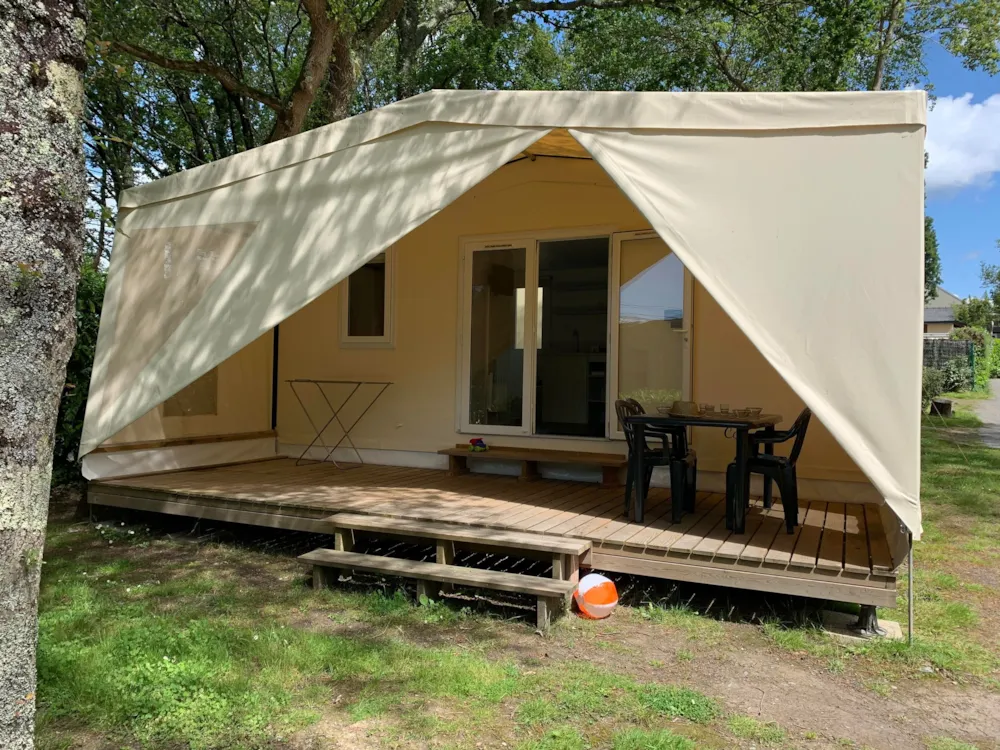 Location - Coco Sweet D'ô - Avec Wc Et Sdb- Nuitee - Camping L'Étang du Pays Blanc