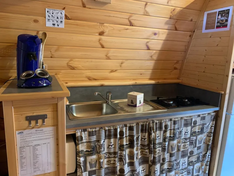 Pod - 1 Chambre Et 1 Lit Double En Mezzanine - Avec Wc Et Sdb