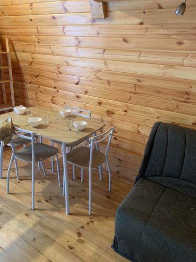Pod - 1 bedroom and 1 double bed on mezzanine - with WC and bathroom — 3