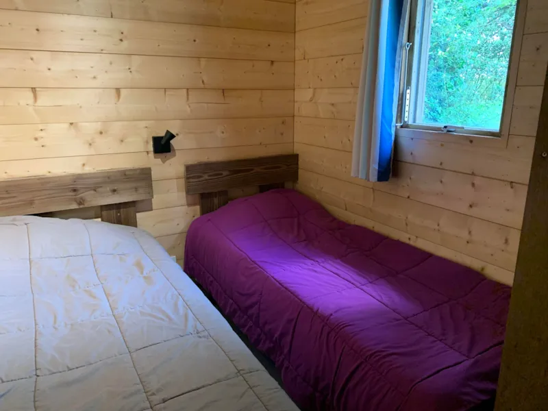 Cabane - 2 Chambres + 1 Convertible Dans Le Salon