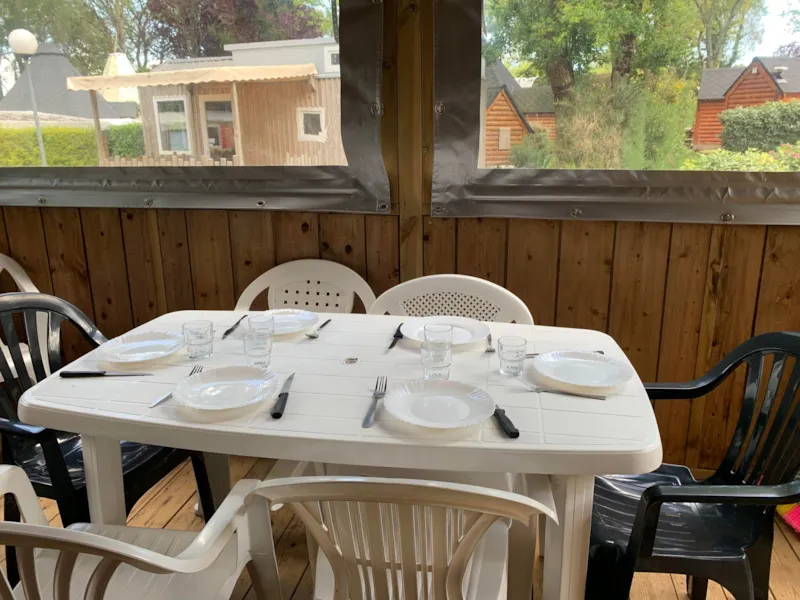 Cabane - 2 Chambres + 1 Convertible Dans Le Salon