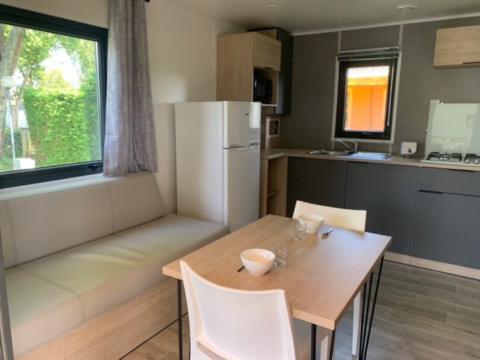 Mobil-Home 2 Pers. Confort - Terrasse Couverte - 1 Chambre 2 Pers. Samedi