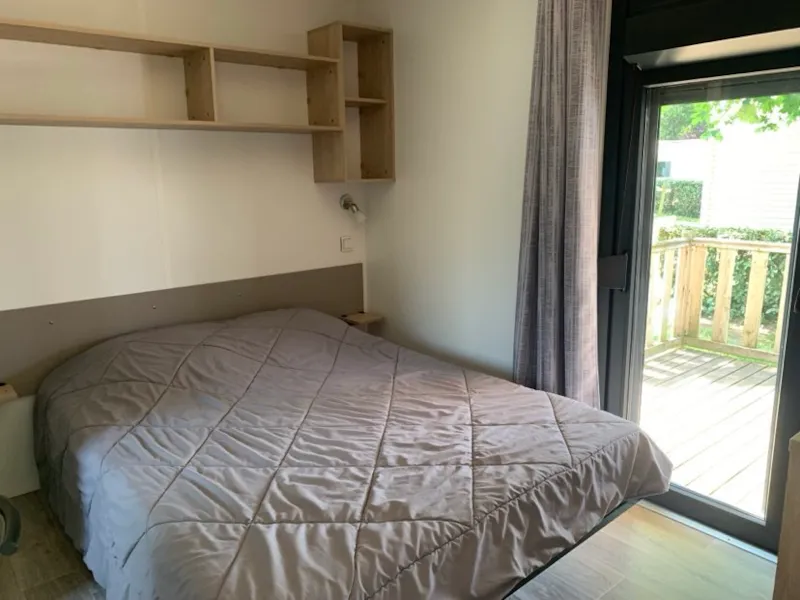Mobil-Home Confort - 1 Chambre - Terrasse Couverte - Samedi