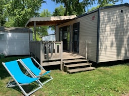 Accommodation - Mobil-Home - Camping L'Étang du Pays Blanc