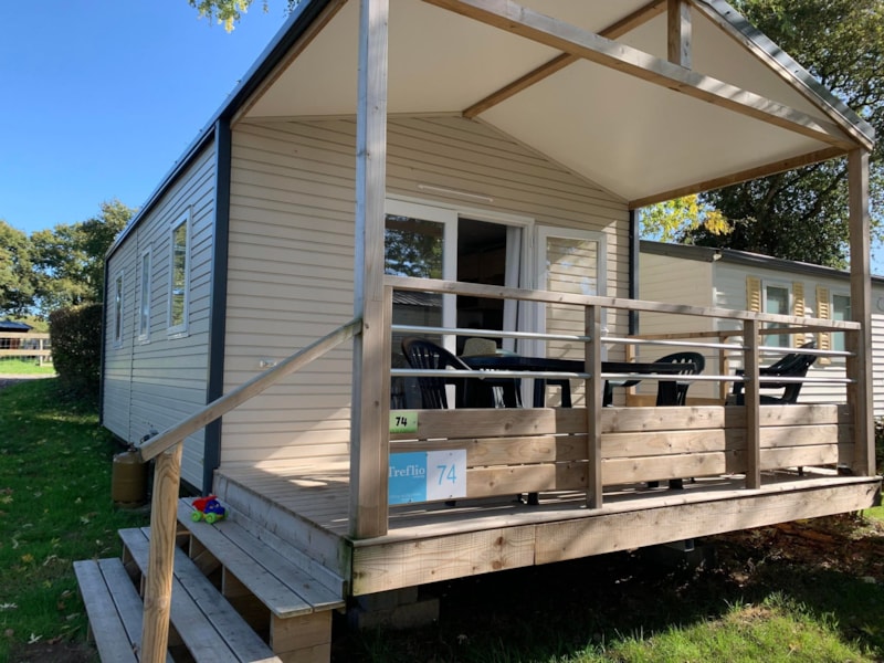 Stacaravan CONFORT - 2 slaapkamers (zaterdag)