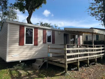 Mietunterkunft - Mobilheim - Camping L'Étang du Pays Blanc
