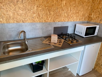 Bare pitch - PREMIUM - kitchenette included — 2