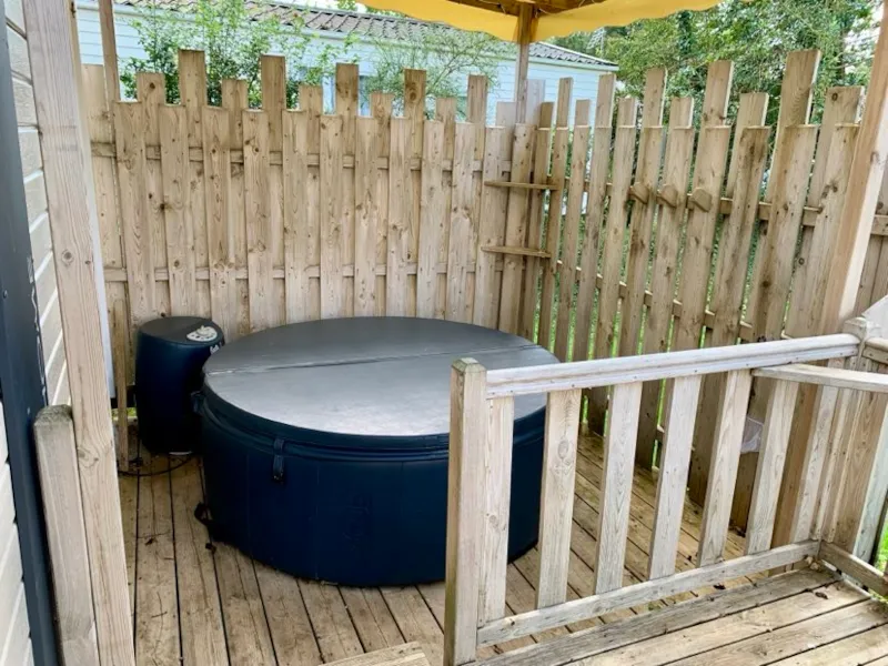 Mobil-Home Bien Etre 2 Chambres Avec Lave Vaisselle Et Spa Privatif - Samedi