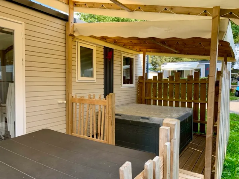 Mobil-Home Bien Etre Avec Lave Vaisselle Et Spa Privatif - 3 Chambres - Dimanche
