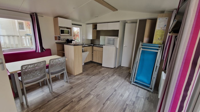 Mobil-Home 4/6 Pers.  - Bien Etre Avec Lave Vaisselle Et Spa Privatif - 2 Chambres Samedi