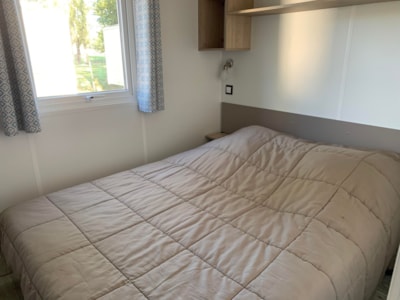 CONFORT mobil-home 2 bedrooms (+ 1 convertible) - sheltered terrace (saturday) — 4