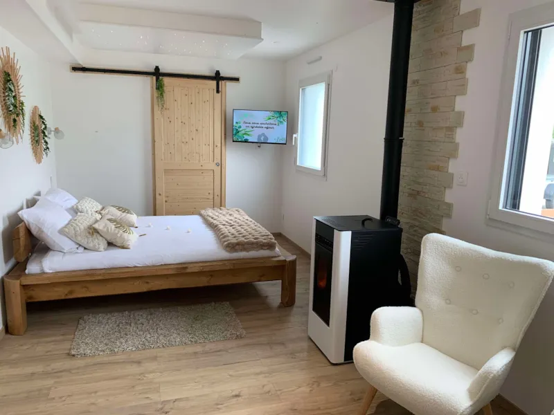 Gîte L'escapade Pour Deux Personnes Avec Baignoire Balnéo