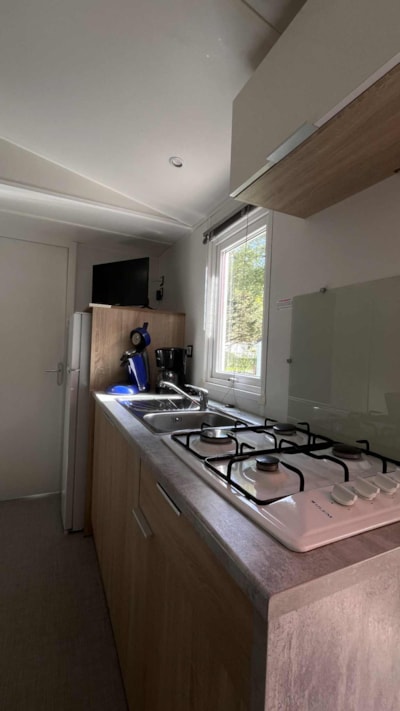 Mobile home - 3 bedrooms (+ 1 convertible) - Covered terrace - overnight stay — 4
