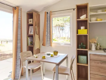 Mietunterkunft - Mobilhome Studio - 2 Pers - Camping L'Étang du Pays Blanc