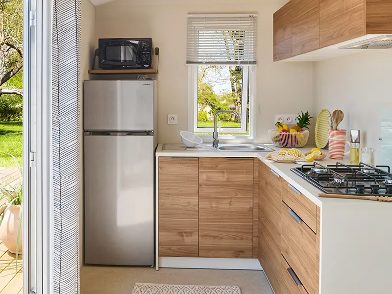 Mobil-Home 5 Chambres (+ 1 Convertible) - Terrasse Couverte - 12/14 Pers.