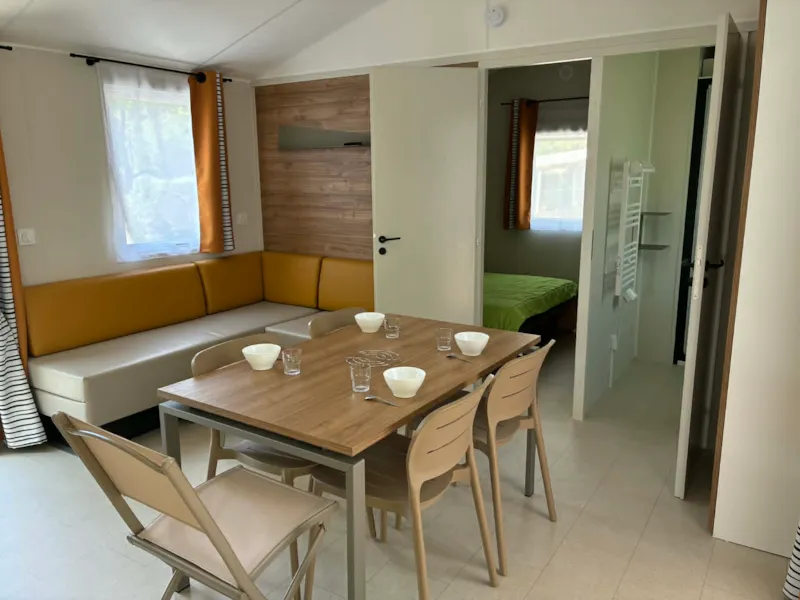 Mobil-Home 5 Chambres (+ 1 Convertible) - Terrasse Couverte