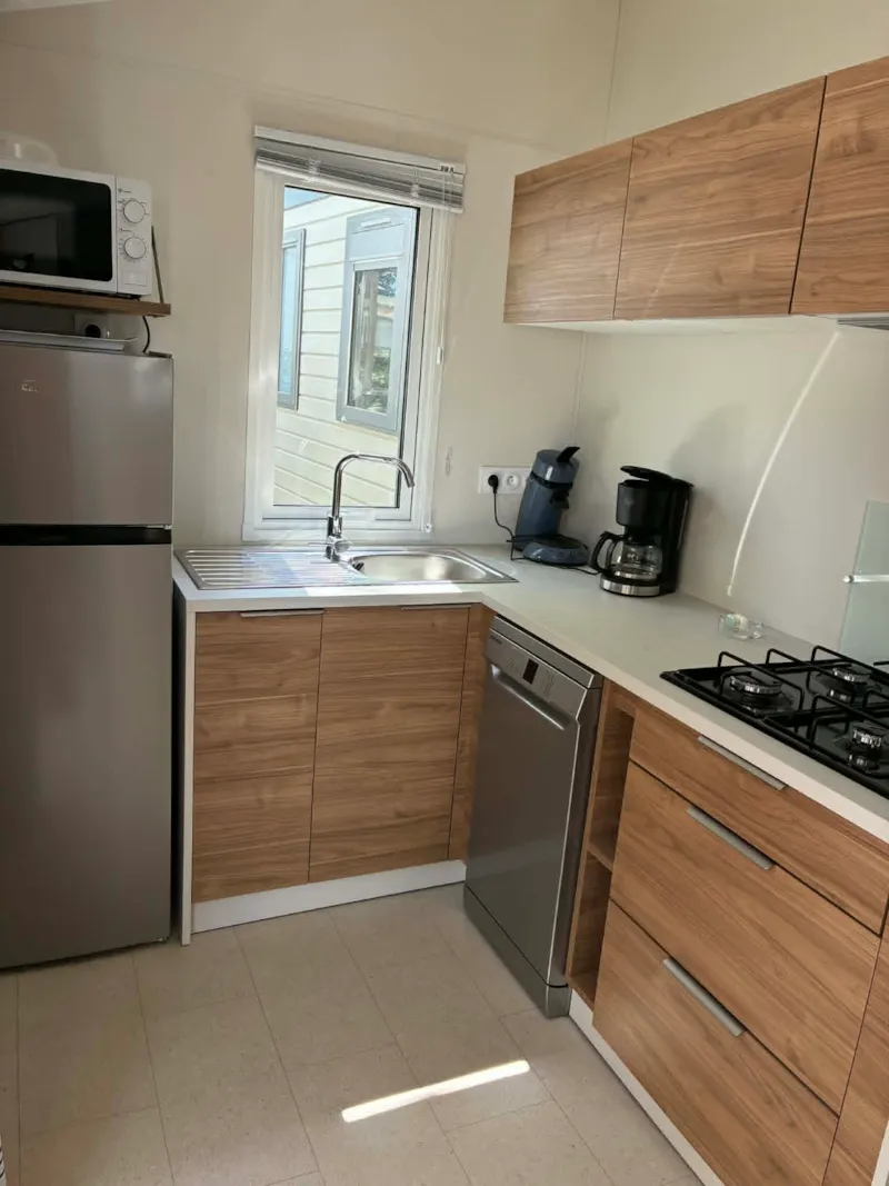 Mobil-Home 5 Chambres (+ 1 Convertible) - Terrasse Couverte