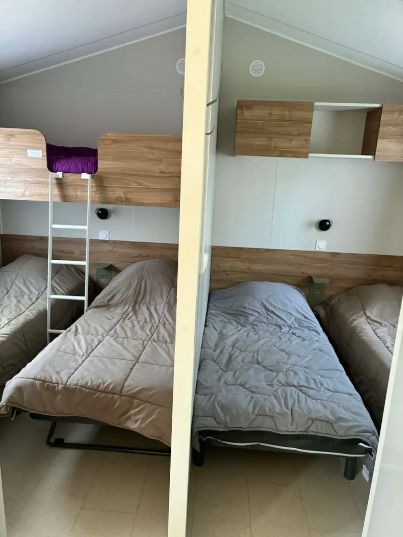Mobil-Home 5 Chambres (+ 1 Convertible) - Terrasse Couverte