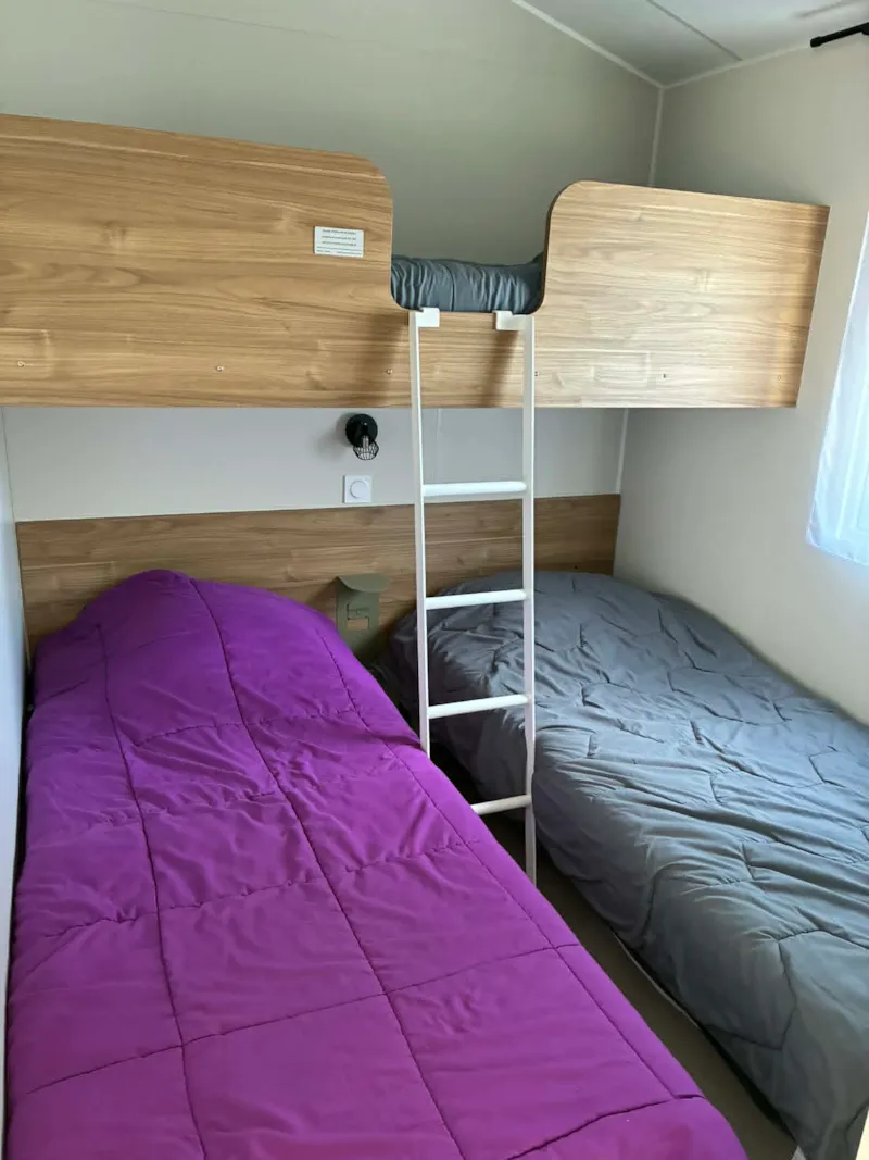 Mobil-Home 5 Chambres (+ 1 Convertible) - Terrasse Couverte