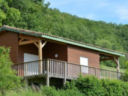 Huuraccommodatie(s) - Cabin Comfort Bleuet - Camping Le Pouchou