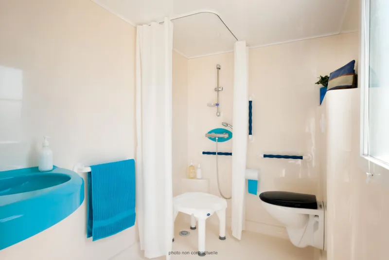 Mobilhome Handi Life 2 Chambres 32M² - Pmr – Adapté Pour Personnes À Mobilité Réduite