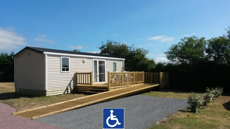 Mobilhome Handi Life 2 Chambres 32M² - Pmr – Adapté Pour Personnes À Mobilité Réduite