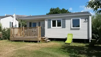 Mietunterkunft - Mobilheim Pacifique 35M² / 2 Zimmer - Terrasse - Camping des Dunes
