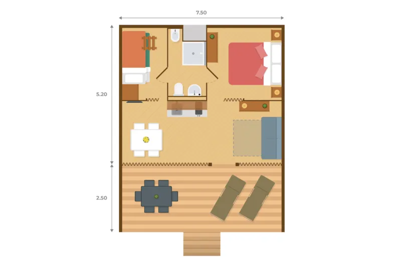 Tente Glamping Safari