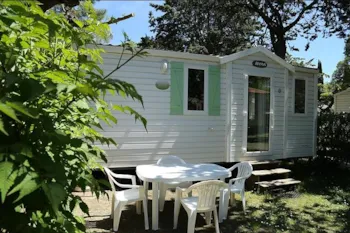 Accommodation - Mobile-Home Vega / Super Venus / Sympa 18 - 2 Bedrooms - Camping Le Rebau