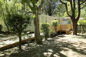 Accommodation - Mobile-Home Life - 2 Bedrooms - Adapted To The People With Reduced Mobility - Camping Le Rebau